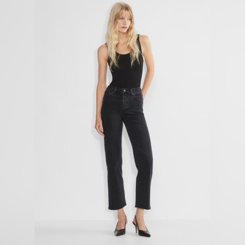 Denim Forum The Arlo High Rise Straight Size 24 28L - Picture 2 of 9